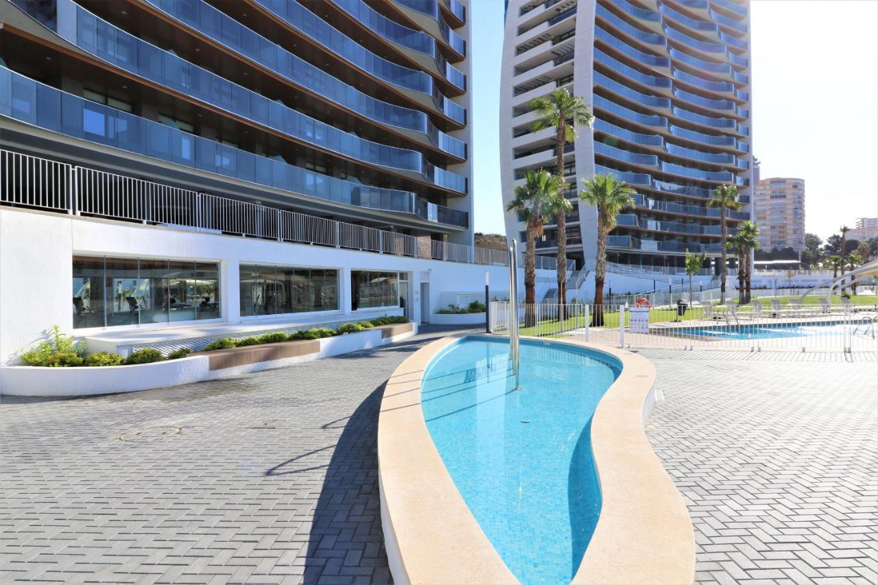 Sunset Waves 3-194 Poniente Beach Resort เบนิดอร์ม ภายนอก รูปภาพ